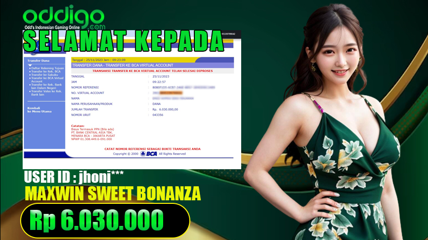 bukti wd oddigo 25 nov