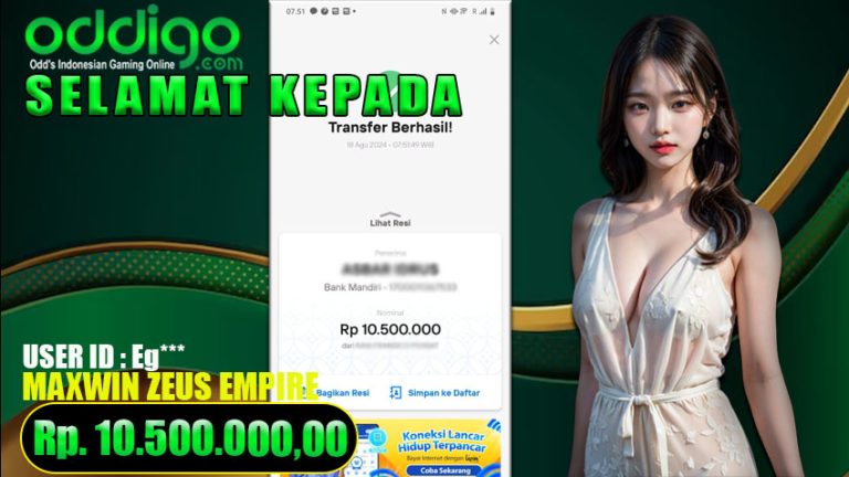 Bukti Withdraw ODDIGO 18 agustus 2024