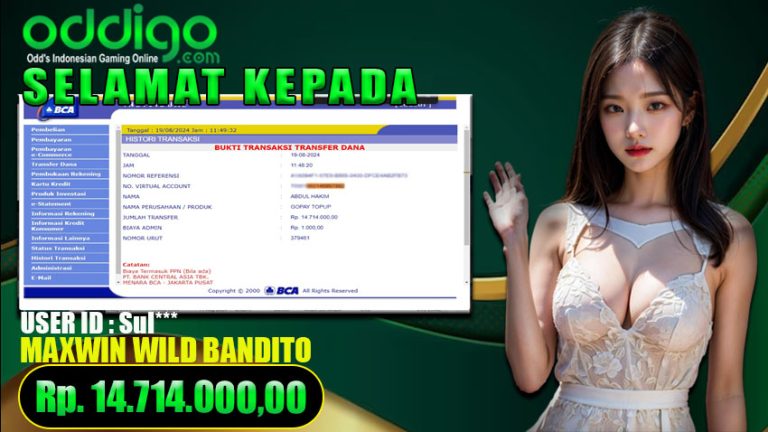 Bukti Withdraw ODDIGO 19 agustus 2024