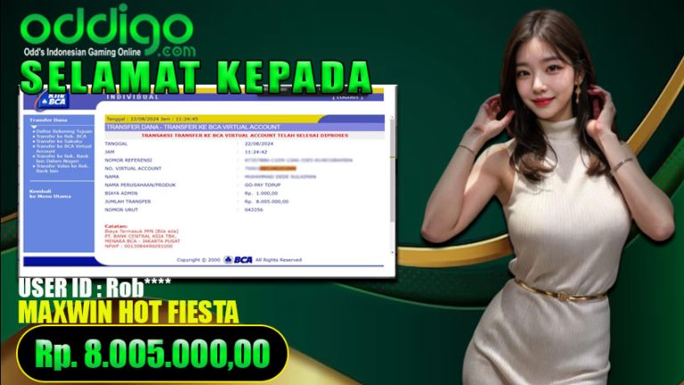 Bukti Withdraw ODDIGO 22 agustus 2024