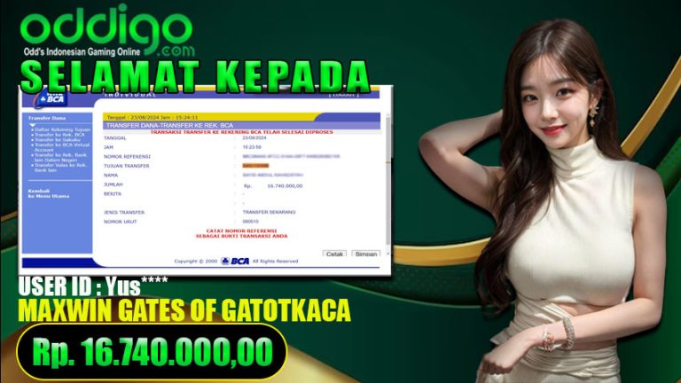 Bukti Withdraw ODDIGO 23 agustus 2024