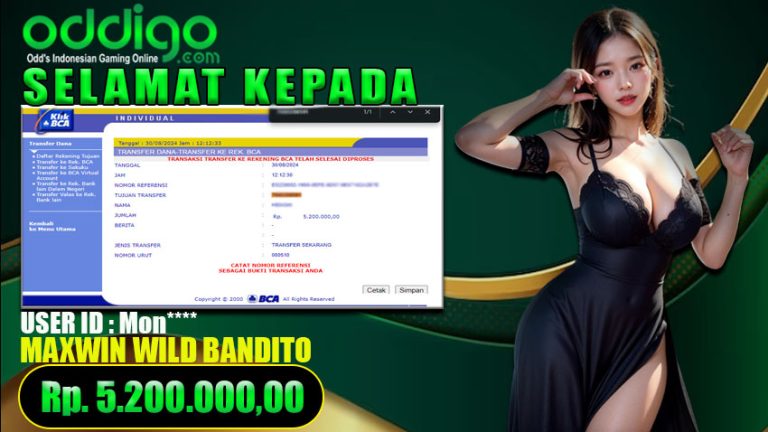 Bukti Withdraw ODDIGO 30 agustus 2024
