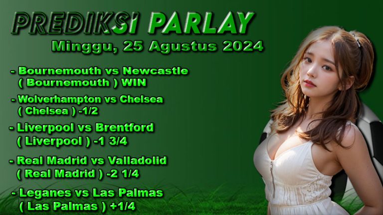 Prediksi Parlay ODDIGO 25 agustus 2024