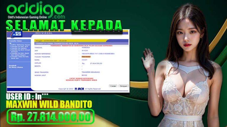 Bukti Withdraw ODDIGO 10 september 2024