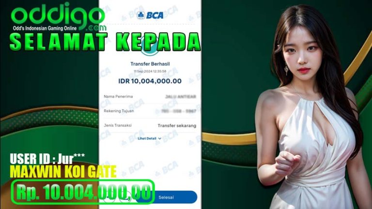 Bukti Withdraw ODDIGO 11 september 2024