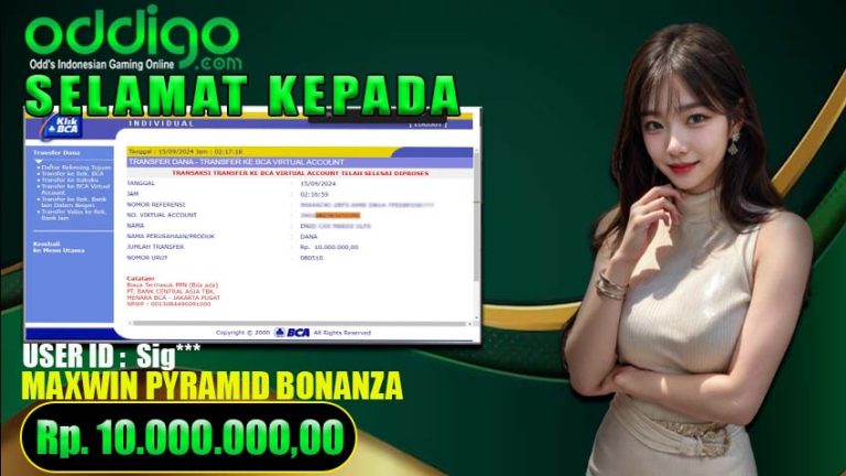 Bukti Withdraw ODDIGO 15 september 2024