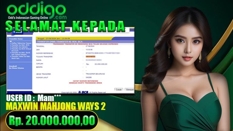 Bukti Withdraw ODDIGO 27 september 2024