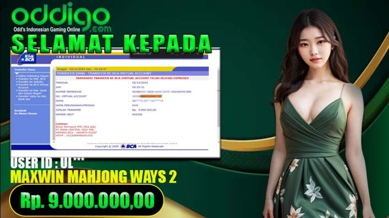 Bukti Withdraw ODDIGO 02 oktober 2024