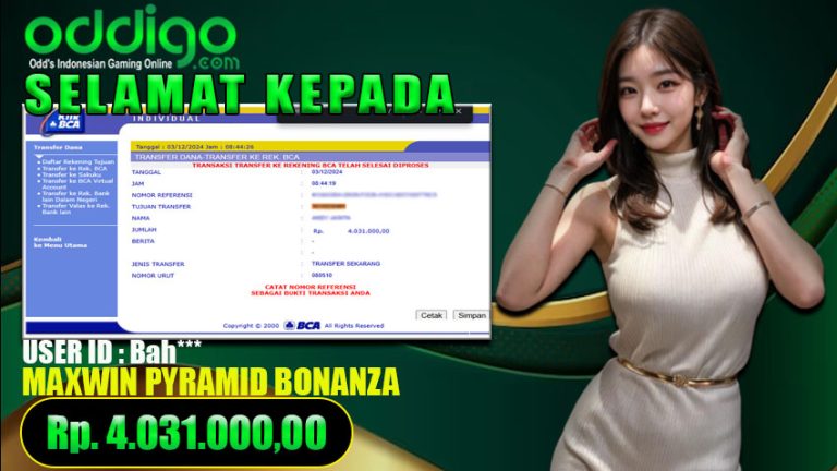 Bukti Withdraw ODDIGO 03 desember 2024