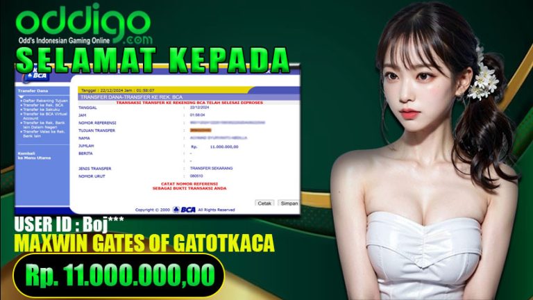 Bukti Withdraw ODDIGO 22 desember 2024