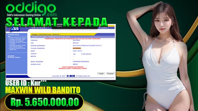 Bukti Withdraw ODDIGO 29 desember 2024