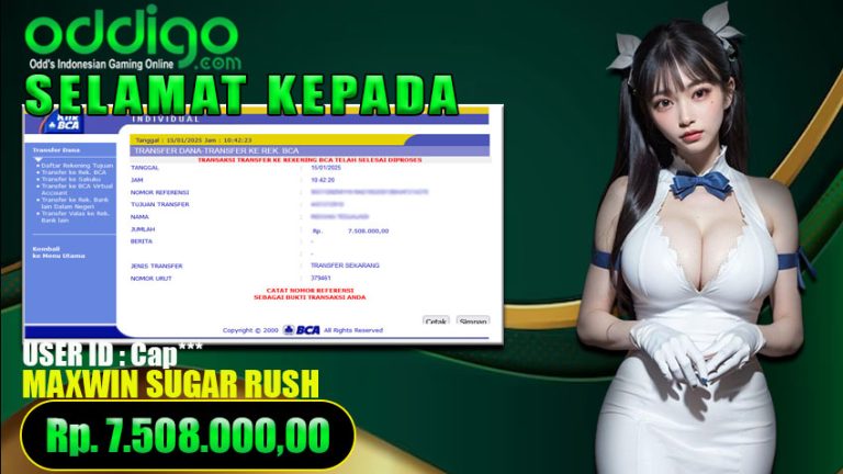 Bukti Withdraw ODDIGO 15 januari 2025