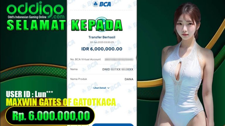 Bukti Withdraw ODDIGO 20 januari 2025