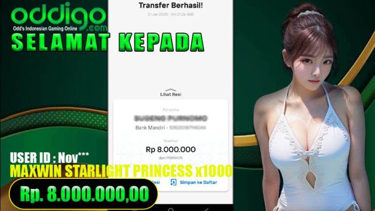 Bukti Withdraw ODDIGO 21 januari 2025