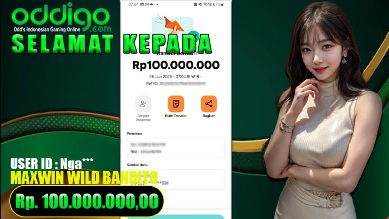 Bukti Withdraw ODDIGO 25 januari 2025