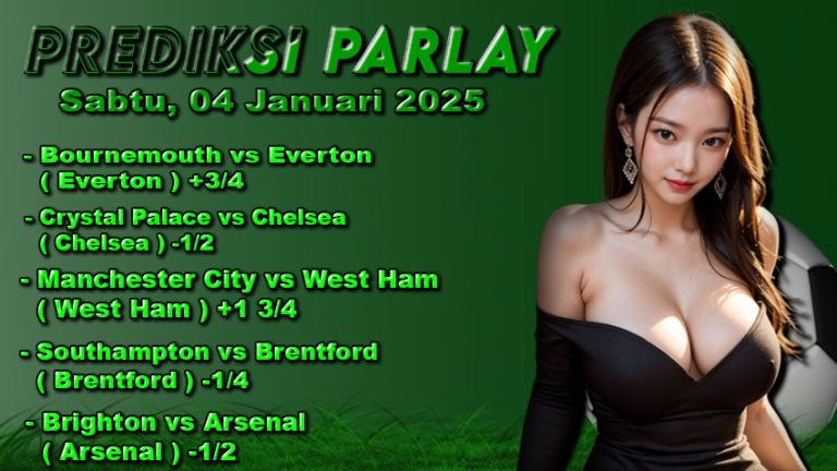 Prediksi Parlay ODDIGO 04 januari 2025