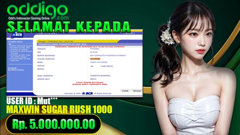 Bukti Withdraw ODDIGO 27 februari 2025