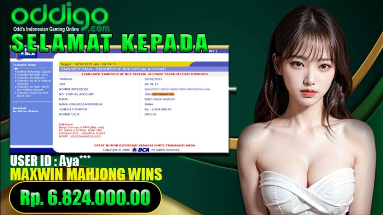 Bukti Withdraw ODDIGO 28 februari 2025