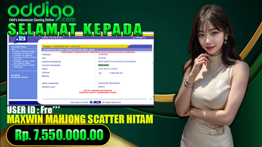 Bukti Withdraw ODDIGO 13 maret 2025