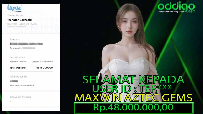 BUKTI KEMENANGAN ODDIGO 12 JUNI