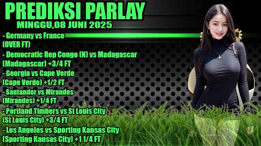 PREDIKSI PARLAY ODDIGO 08 juni