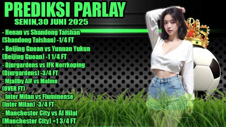 PREDIKSI PARLAY ODDIGO 30 juni