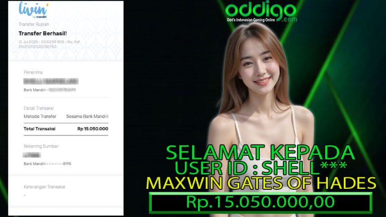 BUKTI KEMENANGAN ODDIGO 12 juli