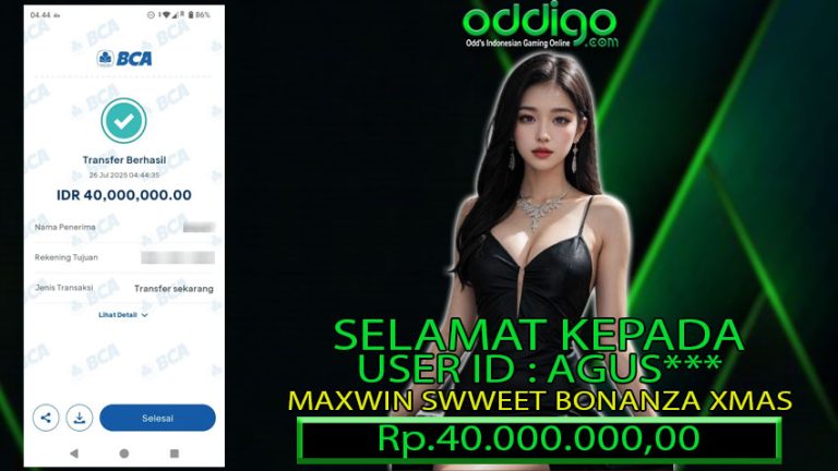BUKTI KEMENANGAN ODDIGO 26 JULI