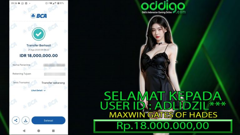 BUKTI KEMENANGAN ODDIGO 21 AGUSTUS