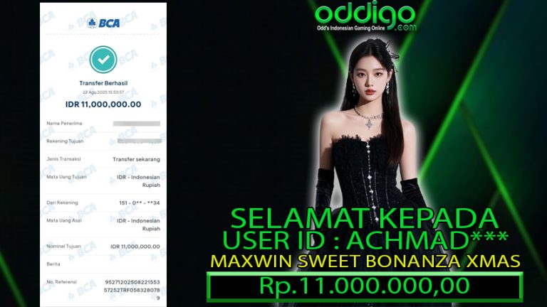 BUKTI KEMENANGAN ODDIGO 23 agusuts