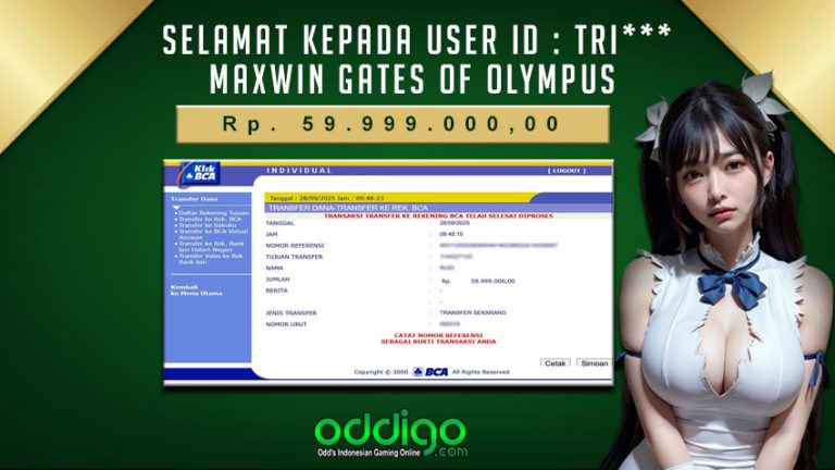 Bukti Bayar Oddigo 28 september 2025