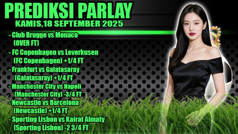 PREDIKSI PARLAY ODDIGO 18 september