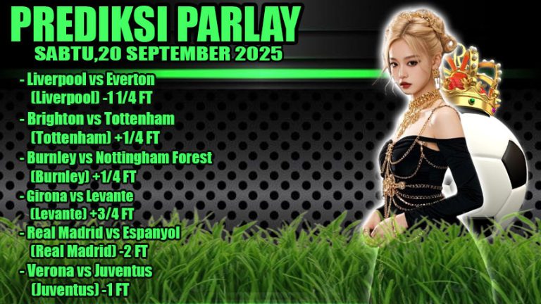 PREDIKSI PARLAY ODDIGO 20 SEPTEMBER