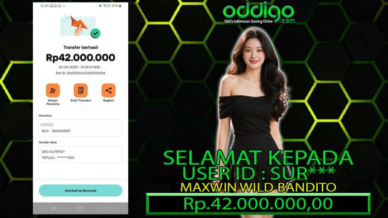 BUKTI KEMENANGAN ODDIGO 26 OKT