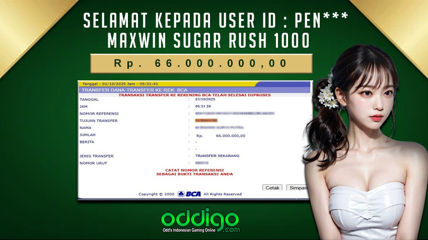 Bukti Bayar Oddigo 01 oktober 2025