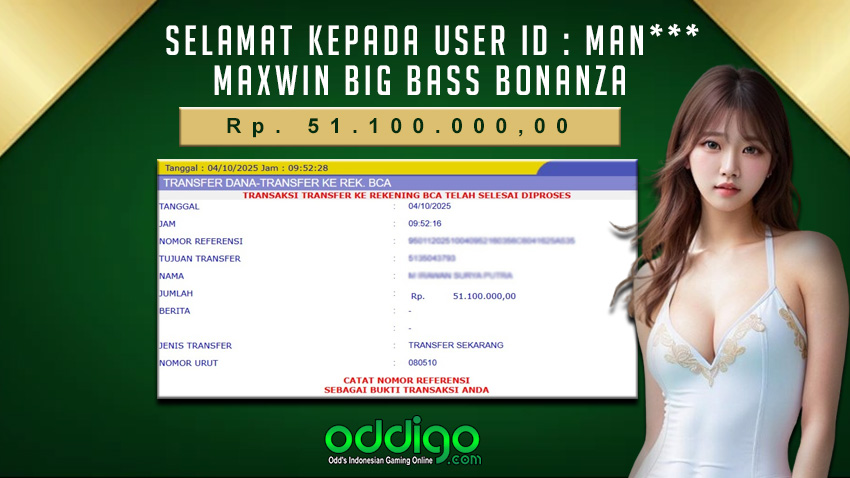 Bukti Bayar Oddigo 04 oktober 2025