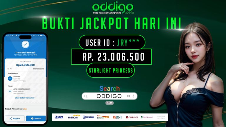 Bukti Bayar Oddigo 12 oktober 2025