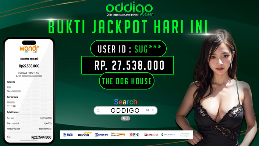 Bukti Bayar Oddigo 13 oktober 2025