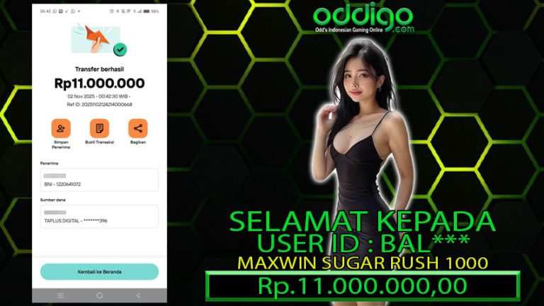 BUKTI KEMENANGAN ODDIGO 02 NOV