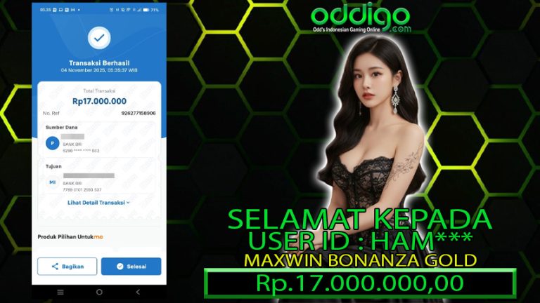 BUKTI KEMENANGAN ODDIGO 04 nov