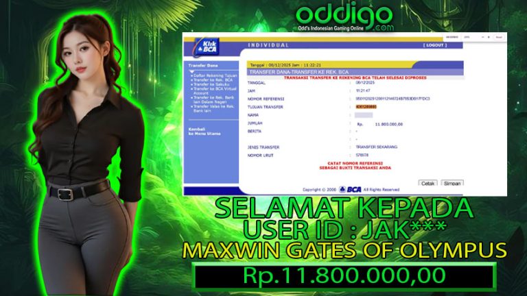 BUKTI KEMENANGAN ODDIGO 08 DES