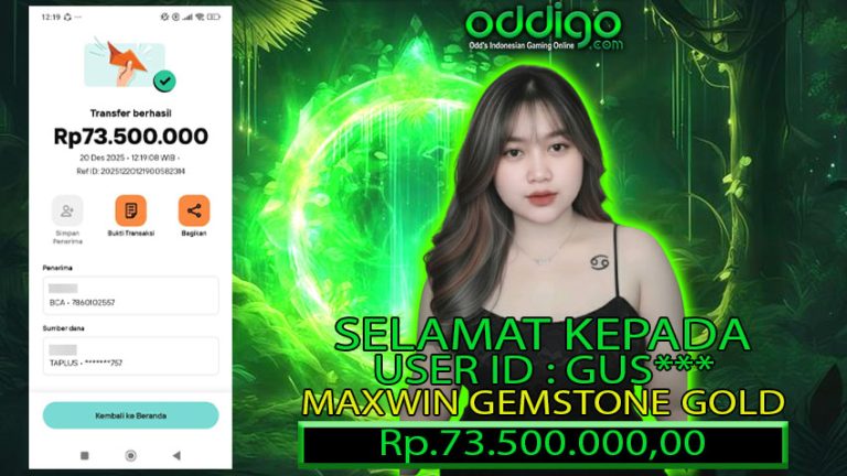BUKTI KEMENANGAN ODDIGO 20 des