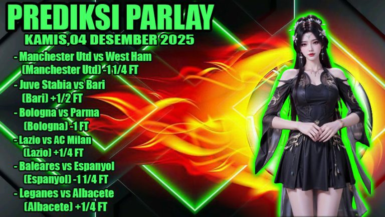PREDIKSI PARLAY ODDIGO 04 DES