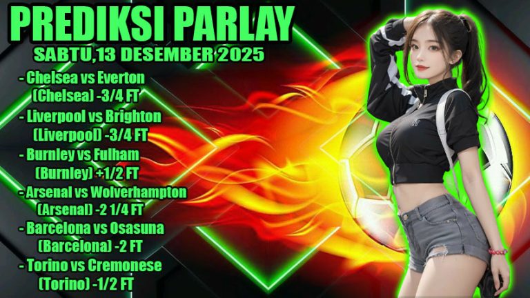 PREDIKSI PARLAY ODDIGO 13 DES