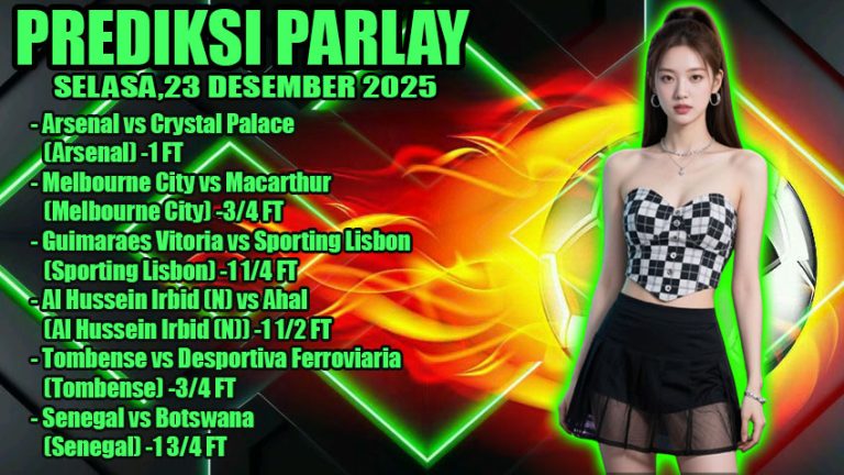 PREDIKSI PARLAY ODDIGO 23 DES